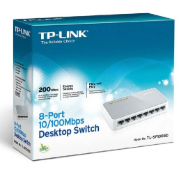 TP-LINK 8 Port 10/100Mbps Desktop Switch