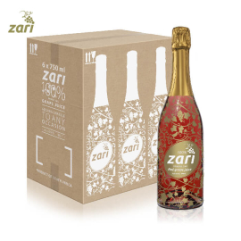 Zari Non-Alcoholic Sparkling Red - Pop-top (Case:x6)