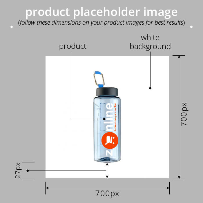 product image dimensions on zonline