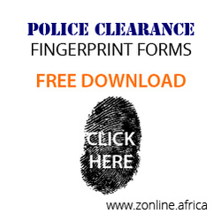 download fingerprint forms zonline Zimbabwe