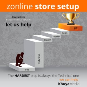 expert online store setup service khuyamedia