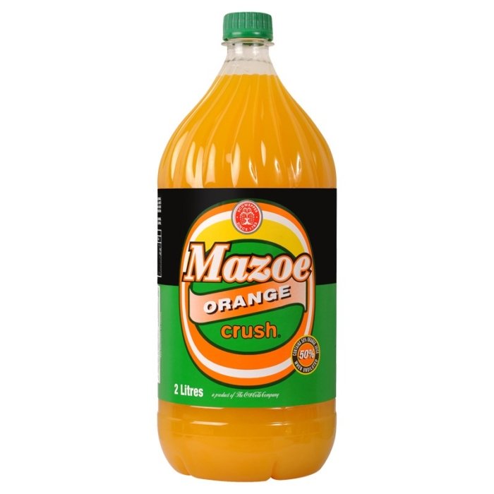 mazoe orange crush 2l original juice