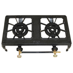 2 Burner Cast Iron Boiling Table