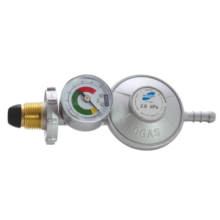 Bullnose Regulator - Gas Contents Indicator Gauge