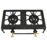 2 Burner Cast Iron Boiling Table
