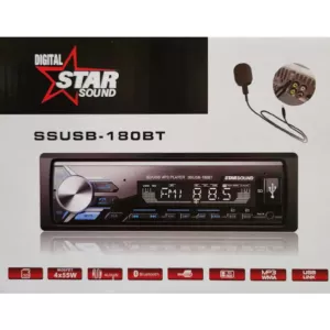 SSUSB-180BT Car Radio Supa Car Sounds