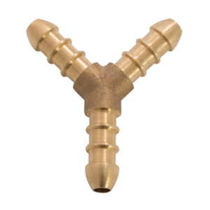 Brass “Y” Connector – 6mm & 8mm