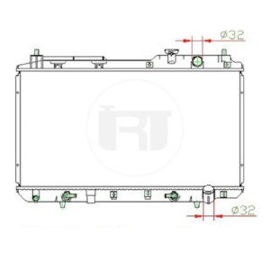 Honda CR-V RD1 Radiator - AT 2.0L