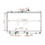Toyota Corolla AE110 Radiator 98-00 AT