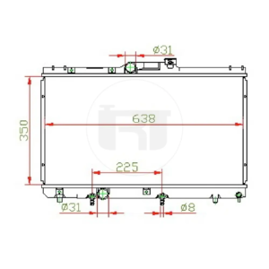 Toyota Corolla AE110 Radiator 98-00 AT