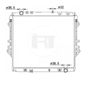 Toyota Hilux Revo Radiator - D 2016 AT