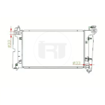 Toyota Runx Alex Bubble Radiator - ZZE12 AT