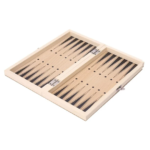 Wood Backgammon Board Game Chess Checkers