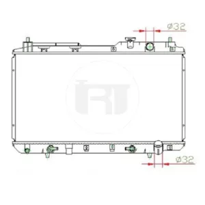Honda CR-V RD1 Radiator - AT 2.0L