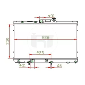 Toyota Corolla AE110 Radiator 98-00 AT