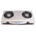 2 Burner Auto Ignition Stainless Steel Cooker