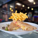 Bacon and Cheese Toasted Sandwitch Brown Chips