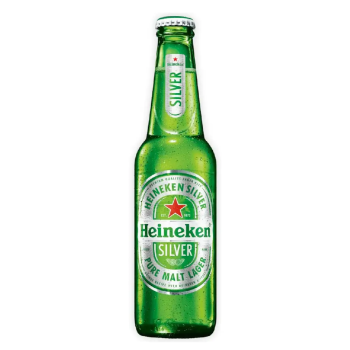 Heineken Silver Beer The Alibi Bar Menu