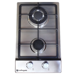 Hob 2 Burner Stainless Steel HOB204S