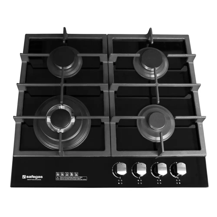 Hob 4 Burner Glass HOBX4G2