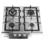 Hob 4 Burner Stainless Steel HOBX4S1