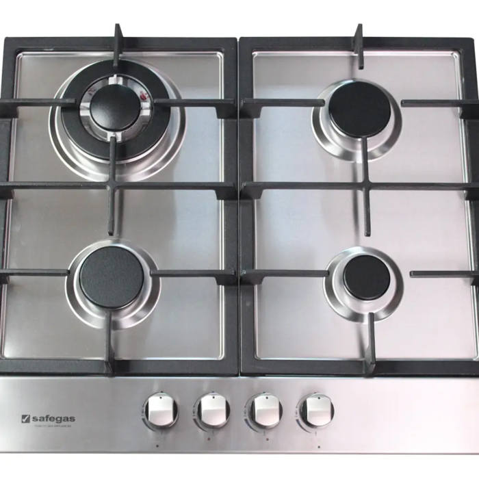 Hob 4 Burner Stainless Steel HOBX4S2
