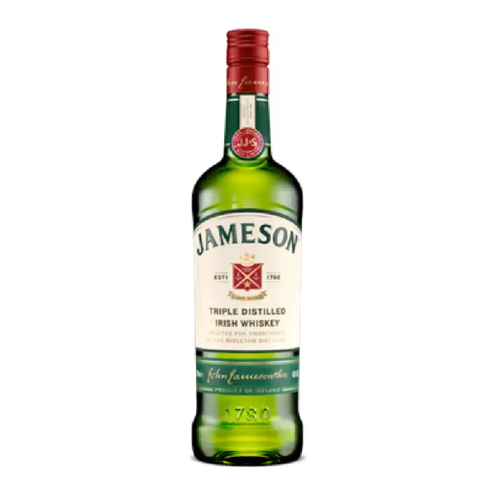 Jameson Triple Irish Whisky The Alibi Bar Menu