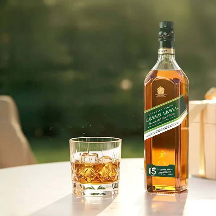 Johnnie Walker Green Label Scotch Whisky The Alibi Bar Menu