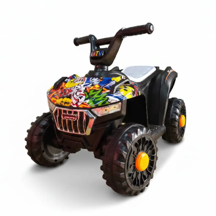 Kids Electric Quad Bike Yellow Turbo Baby Wear