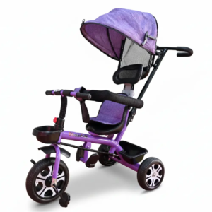 Kids Push Tricycle Purple Turbo Baby Wear