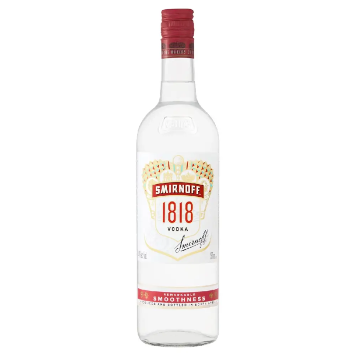 Smirnoff 1818 Vodka The Alibi Bar Menu