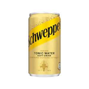 Tonic Water Schweppes Mixer The Alibi Bar Menu