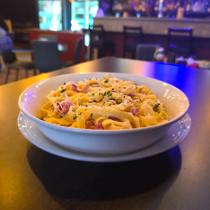 Carbonara Pasta Dish Harare The Alibi Menu