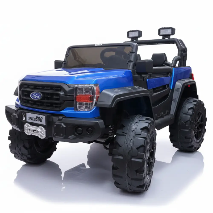 Kids Ride on Ford F150 Blue Turbo
