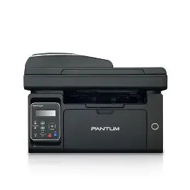 A Pantum M6552NW 4‑in‑1 laser printer with wireless connectivity, capable of printing, copying, scanning, and Wi‑Fi networking