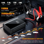 CARSUN T2225 Jump starter air compressor Supa Car Sounds