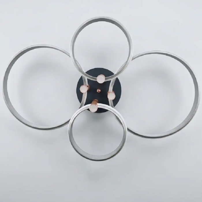 4-Ring Flush Mount Ceiling LED Light