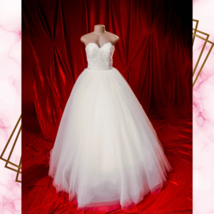 Sleeveless Wedding Gown SBCWG01