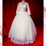 Long Sleeve Wedding Gown SBCWG03