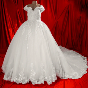 Long Tail Wedding Gown SBCWG05