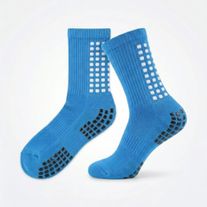 Anti‑Slip Grip Sports Socks Sky Blue
