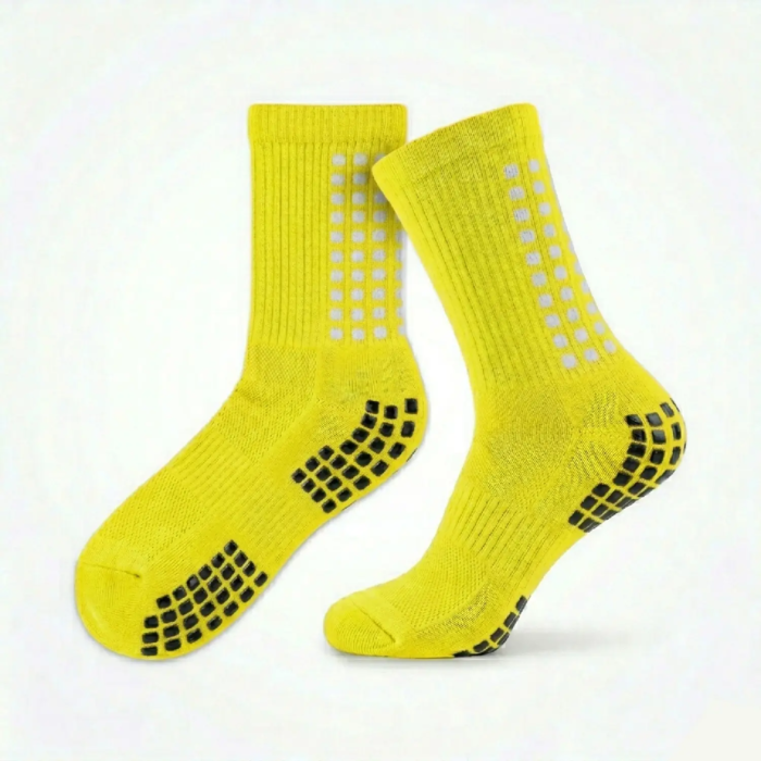 Anti‑Slip Grip Sports Socks Yellow Anti‑Slip Grip Sports Socks Yellow