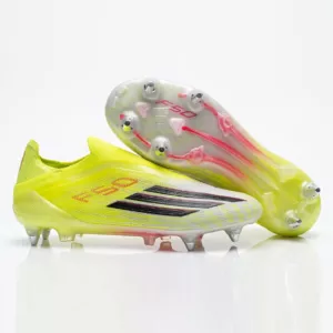 Adidas F50 Laceless Soccer Cleats Metal Studs