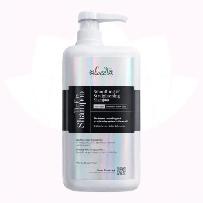 The First Shampoo Thermal Straightening - Sweet Professional The First Shampoo Thermal Straightening Sweet Professional