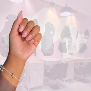Polygel with Art Manicure Nail Treatment Harare Salon