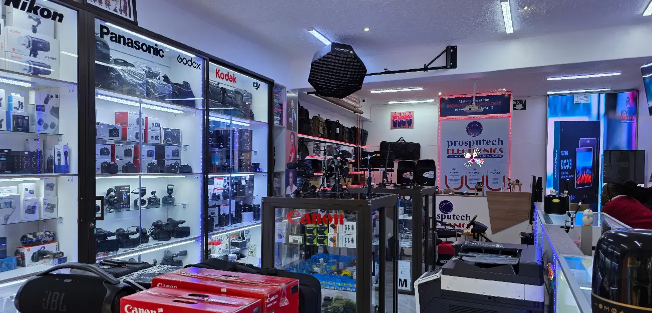 Prosputech Electronics Harare Cameras Gaming Shopping