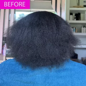 Keratin Hair Treatment Before Harare Crownsfor Queens