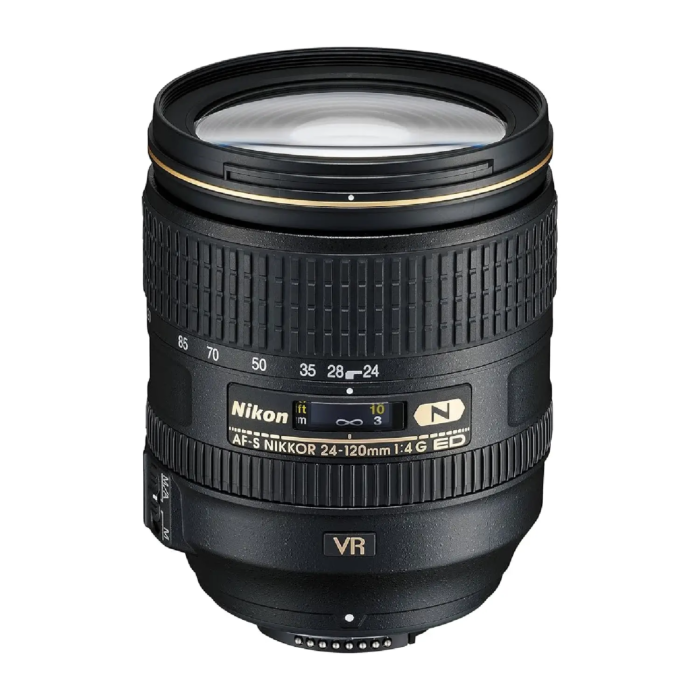 Nikon AF-S Nikkor 24-120mm f-4G ED VR Lens