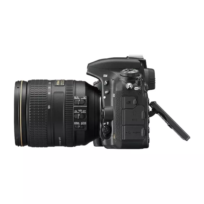 Nikon D750 DSLR Camera with 24-120mm Lens Side view