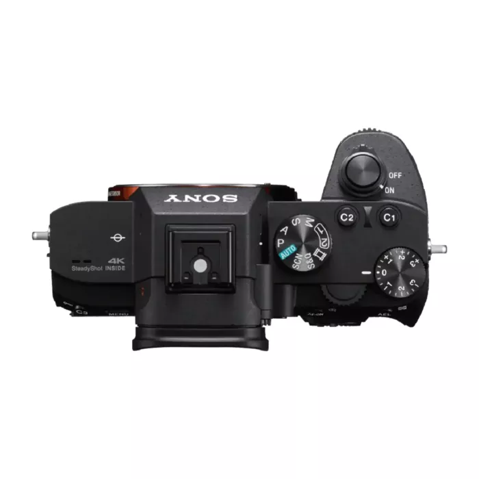 Sony Alpha a7 III Full-Frame Mirrorless Camera Top